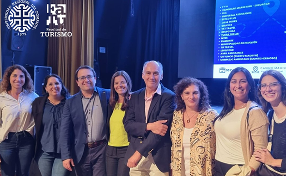 Decano, agentes de viaje en el Workshop Turístico de Neuquén