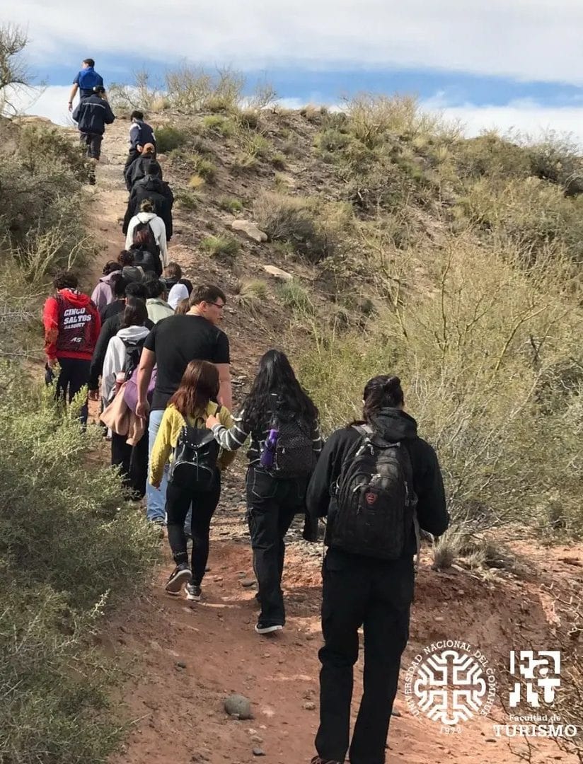 Estudiantes salida barda